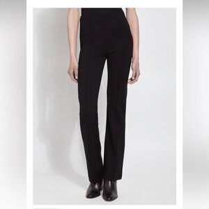 Lyssé Elysse Wide Leg Ponte Pants Black Size XS – Inseam 26.5”